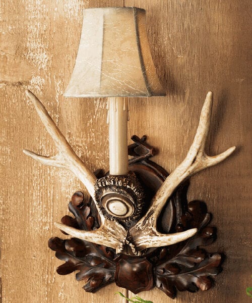Antler Wall Sconce