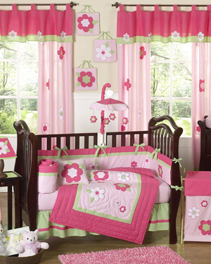 Floral Crib Collection