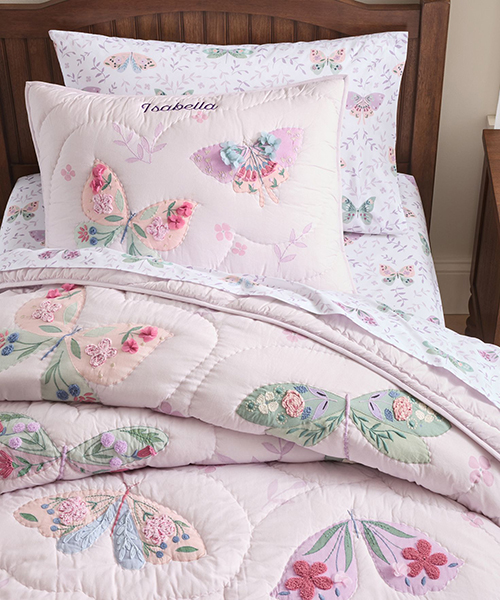 Butterfly Kids Bedding