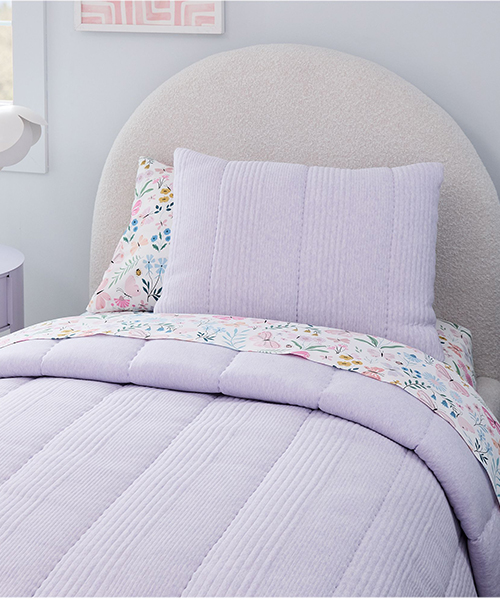 Girls Purple Bedding