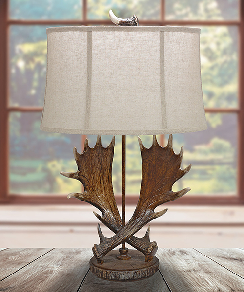 Rustic Lodge Lamp