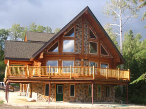 Schweitzer Log Home Plan Schweitzer Log Home Plan