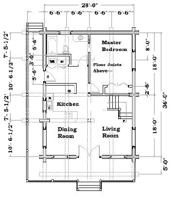 WhitePass Log Cabin Home Plan Whitepass Log Cabin Home Plan
