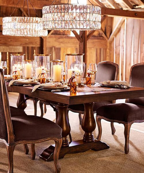 Rustic Dining Rooms