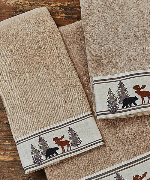 Moose Towel Set