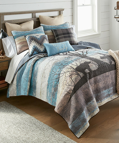 Bear Horizon Quilt Bedding