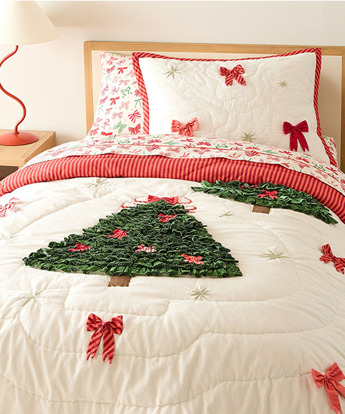 Christmas Bow Bedding