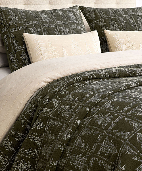 Rustic Christmas Bedding