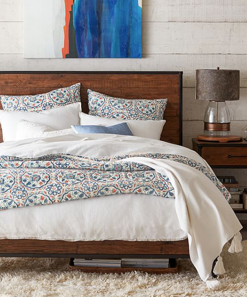 Juno Reclaimed Wood Bed | Reclaimed Wood Bedroom Furniture