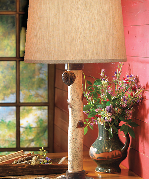 Birch Tree Table Lamp