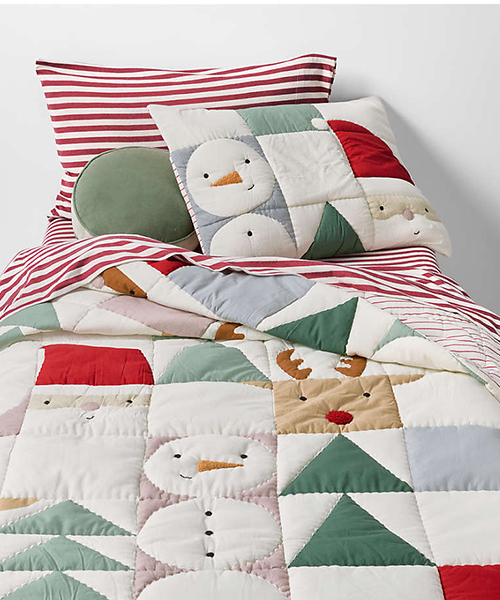 Snowman Quilt Bedding