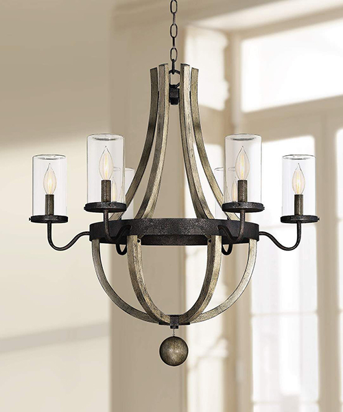 Candle Style Farmhouse Chandelier