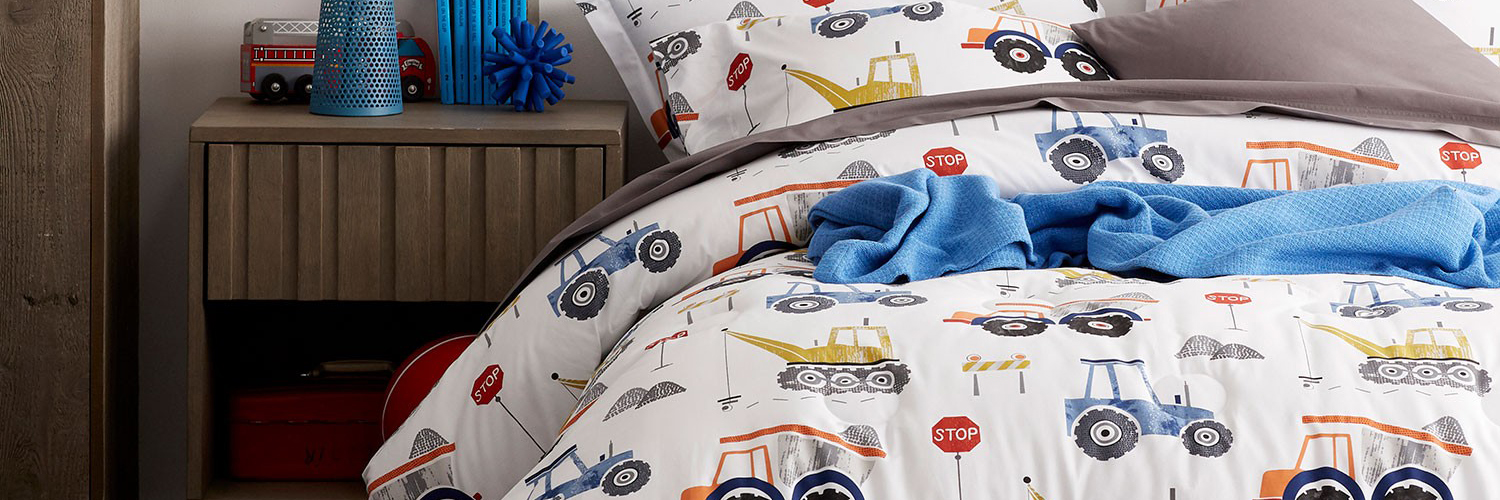 Construction twin hotsell bedding set