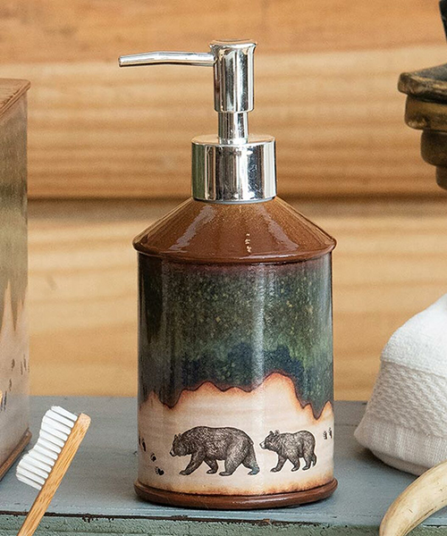 Forest Wildlife Lotion Pump