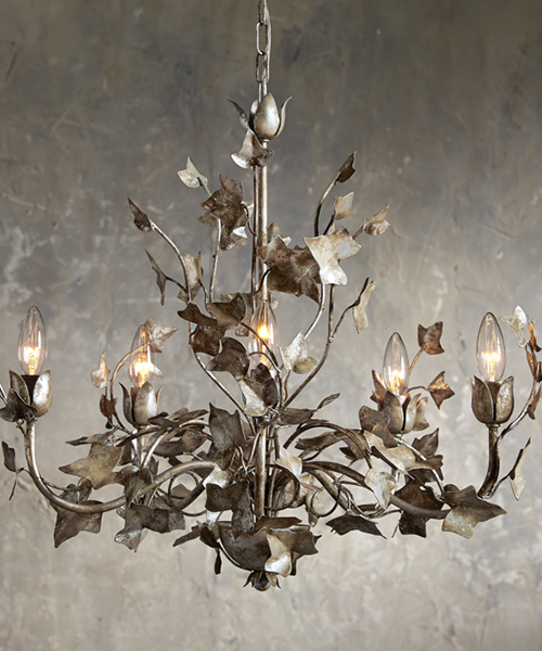 Ivy Small Iron Chandelier