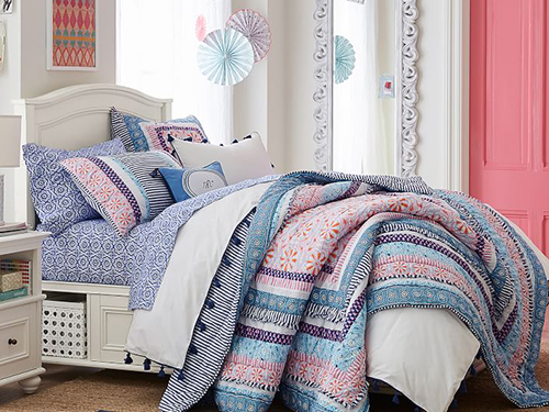 Bed spreads outlet for teens