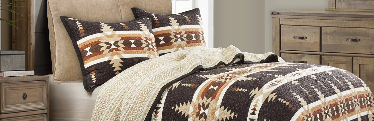 Rustic & Western Bedding  Lodge Quilts, Comforters & Blankets – Your  Western Decor