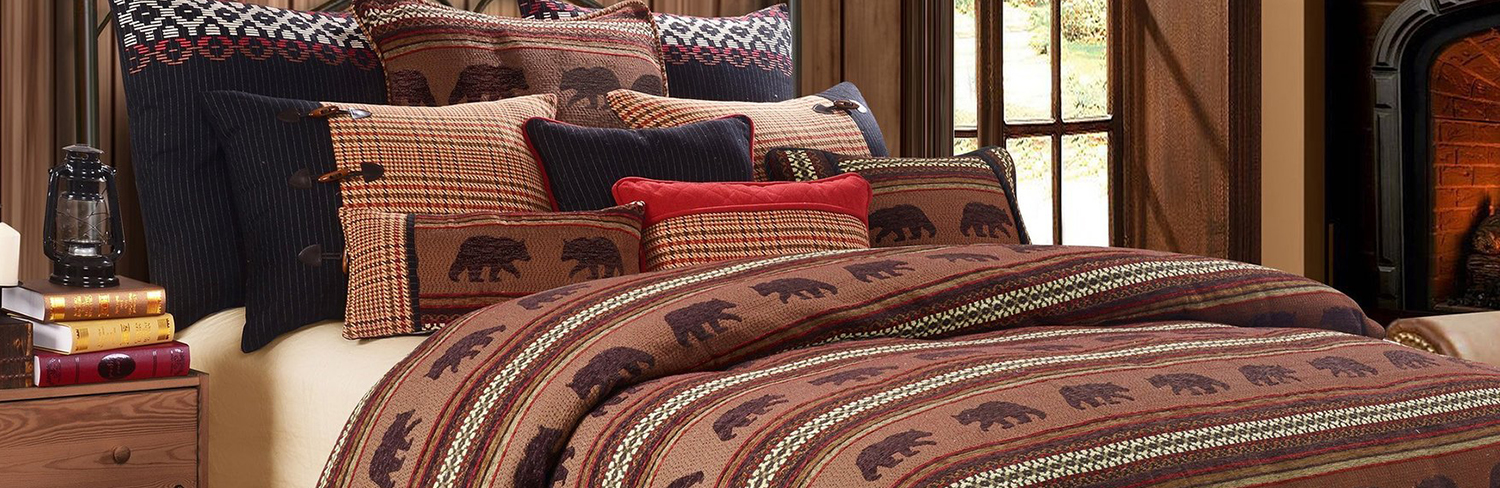 Outdor Cabin Comforter Sets