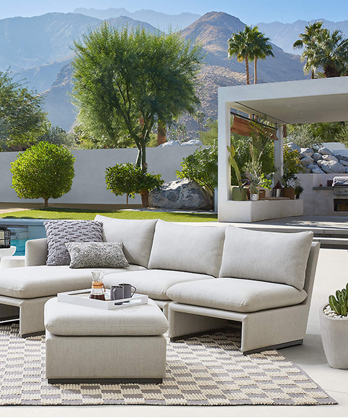 Zuma Outdoor Upholstered Sofa