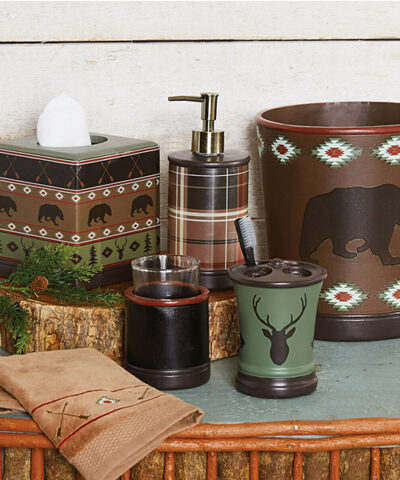 Wildlife Bath Accessories | Lodge Style Bathroom Accessories