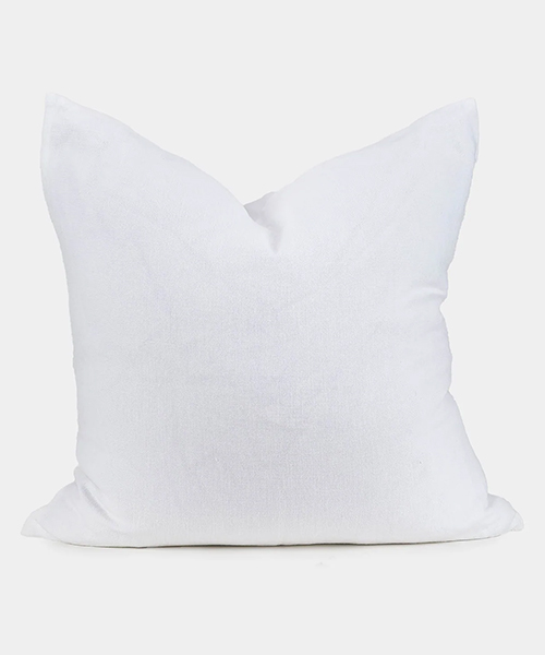White Farmhouse Pillow