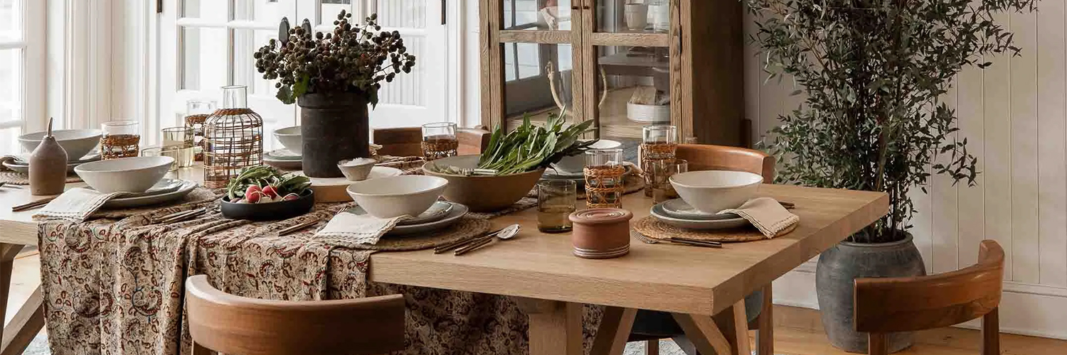 Country style dinnerware outlet sets