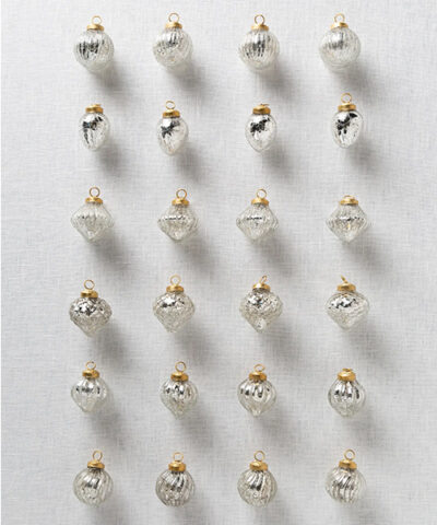 Mini Mercury Glass Ornaments