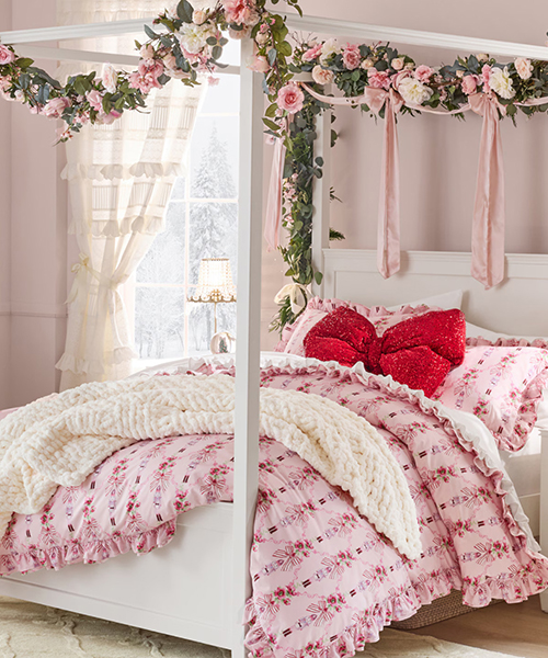 Girls Vintage Bedding