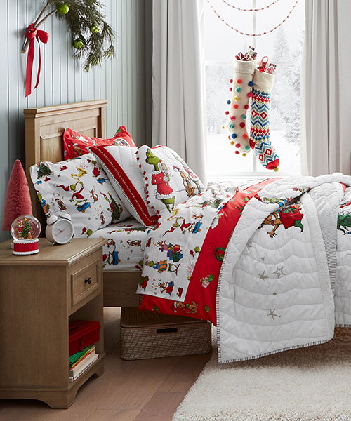 The Grinch Sheet Set